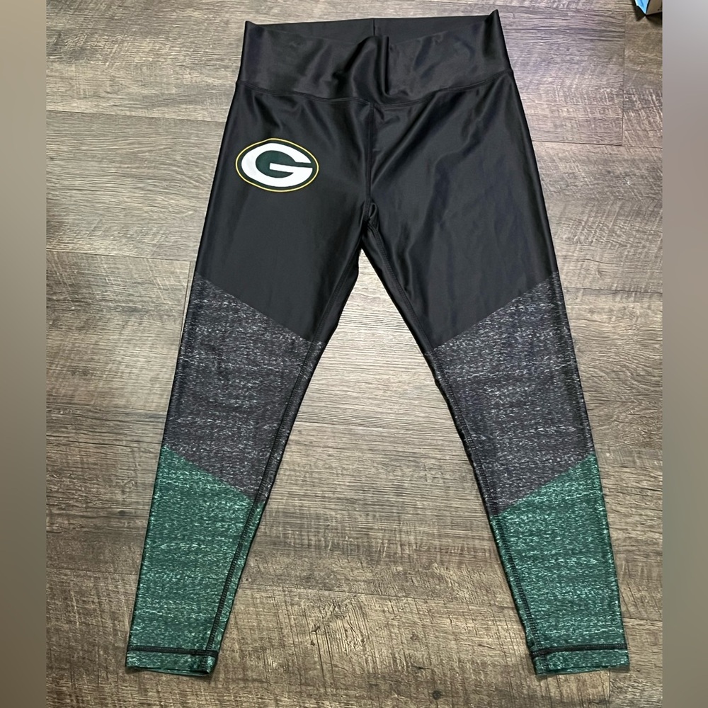 NFL Black and Green Leggings for Women sleepwear